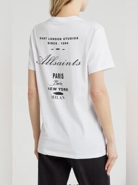 AllSaints Logo Print T-Shirt